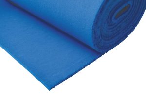 MOUSSE POLYESTER BLEU
