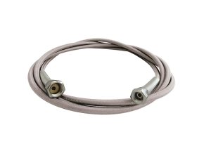 TUYAU EN PTFE AVEC RACCORDS 1/4" - 3/8" F.F. L=2900mm Ø 6mm (NAOMOTO)