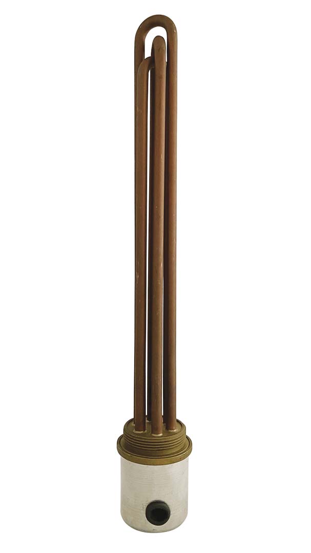 HEATING ELEMENT ON THREADED CAP 2"