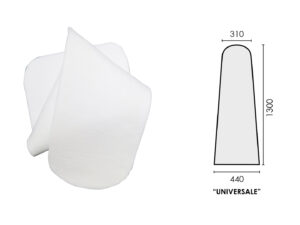 MULETON POLIESTER MOD. "UNIVERSAL" 1300x440x310mm espes. 9mm