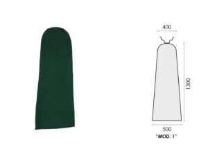 FUNDA STRETCH VERDE (mod.1) 1300x500x400mm UNIVERSAL