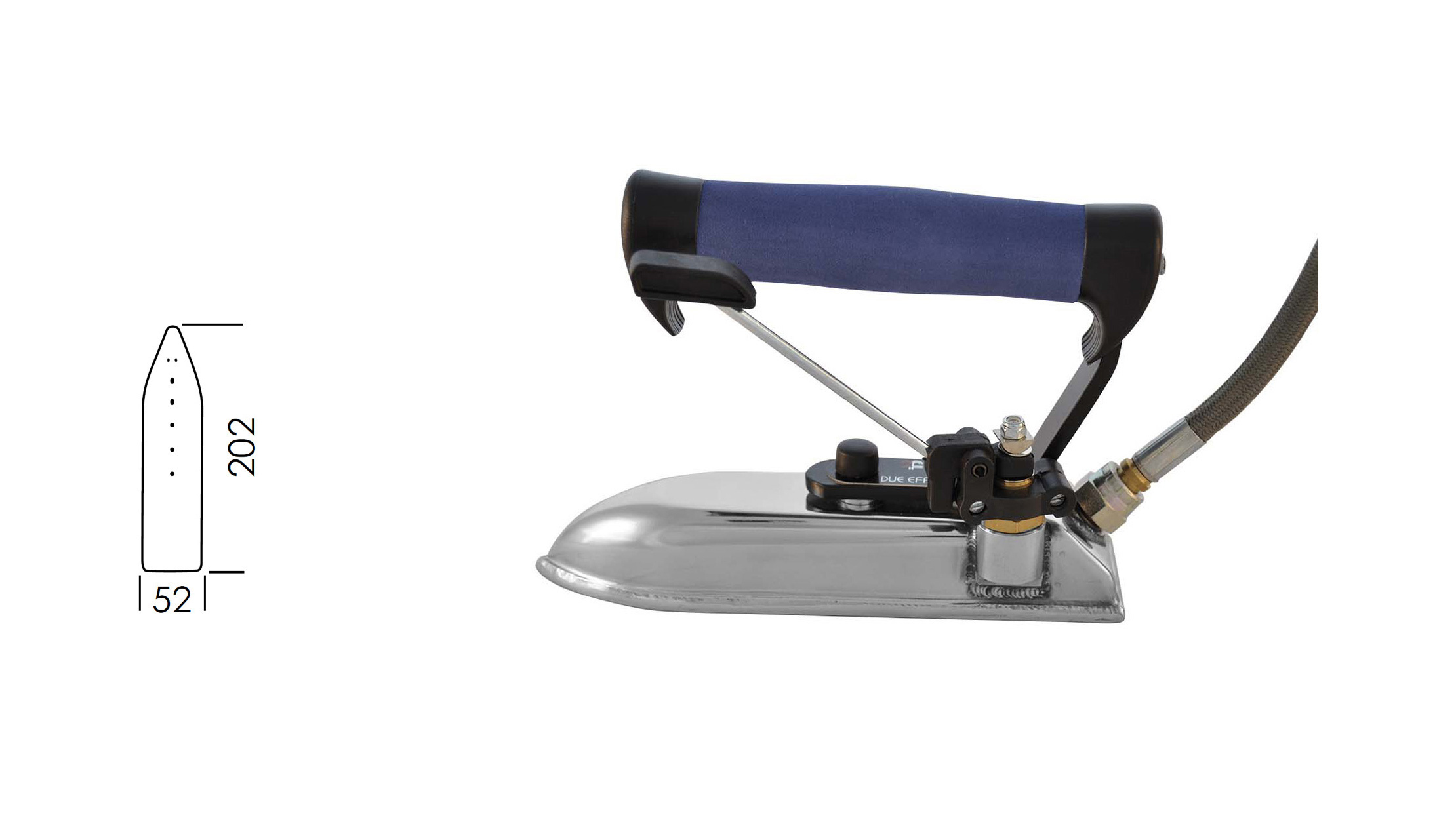 OPEN ALL STEAM SEAMS-OPENING IRON 2F Kg. 1,100 MONOTUBE