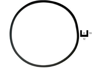 ERCLOR GASKET WASHING MACHINE PORTHOLE Ø 500mm FIRBIMATIC