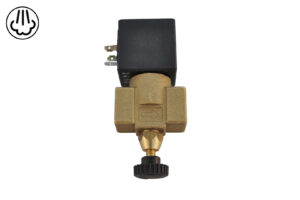 ELECTROVANNE VAPEUR SA-MA 1/4" AVEC REG. AU FOND (500/RS) Ø 4,5mm