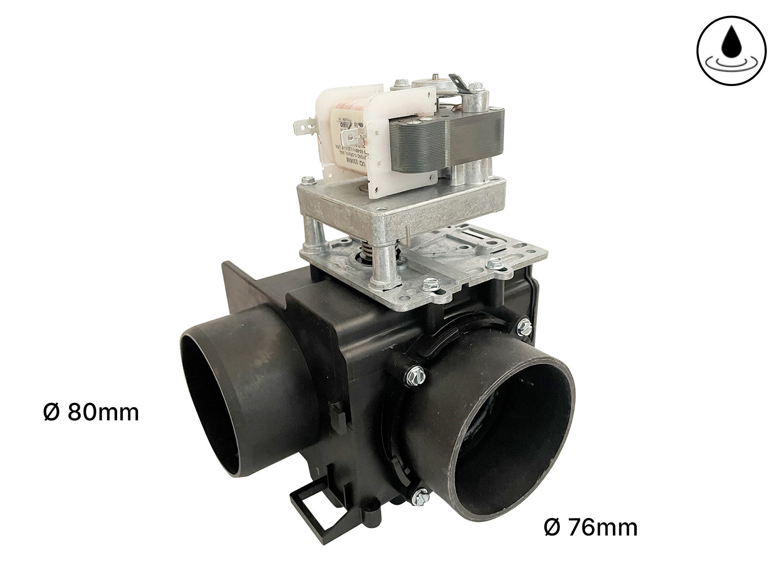 ELECTROVALVULA DESCARGA AGUA MDB C-3 3" RA NC ANGULO