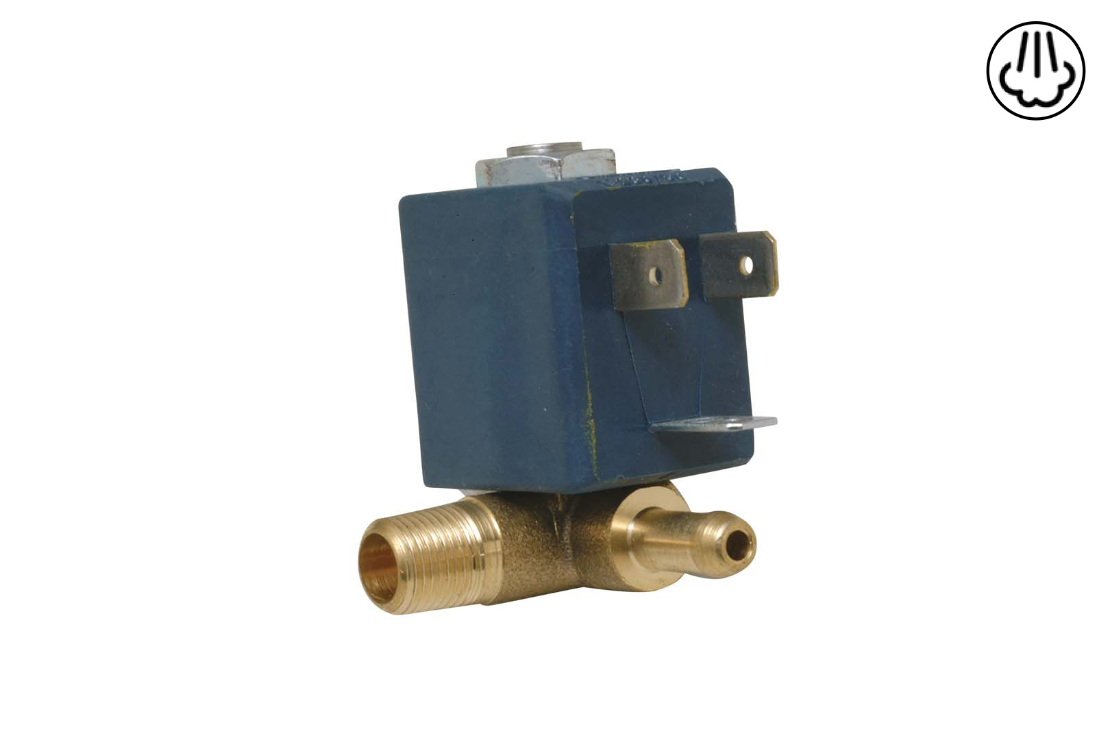 ELECTROVALVULA VAPOR CEME 1/8" 230V EN ANGULO (5523) Ø 2mm