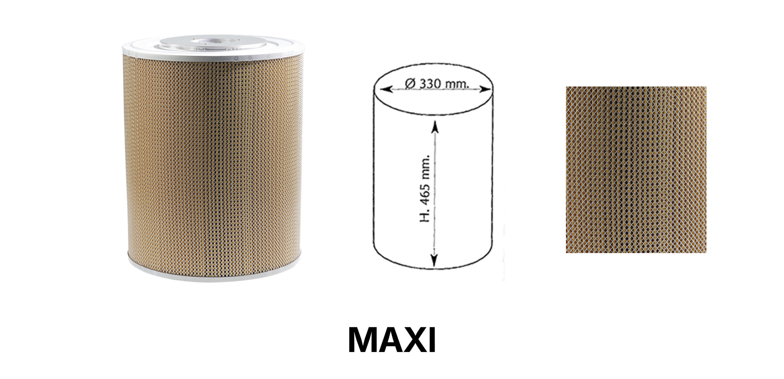CARTRIDGE MAXI WITH WIRE MESH