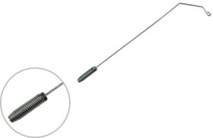 ANTENA PORTACABLE CON TORNILLO CENTRAL
