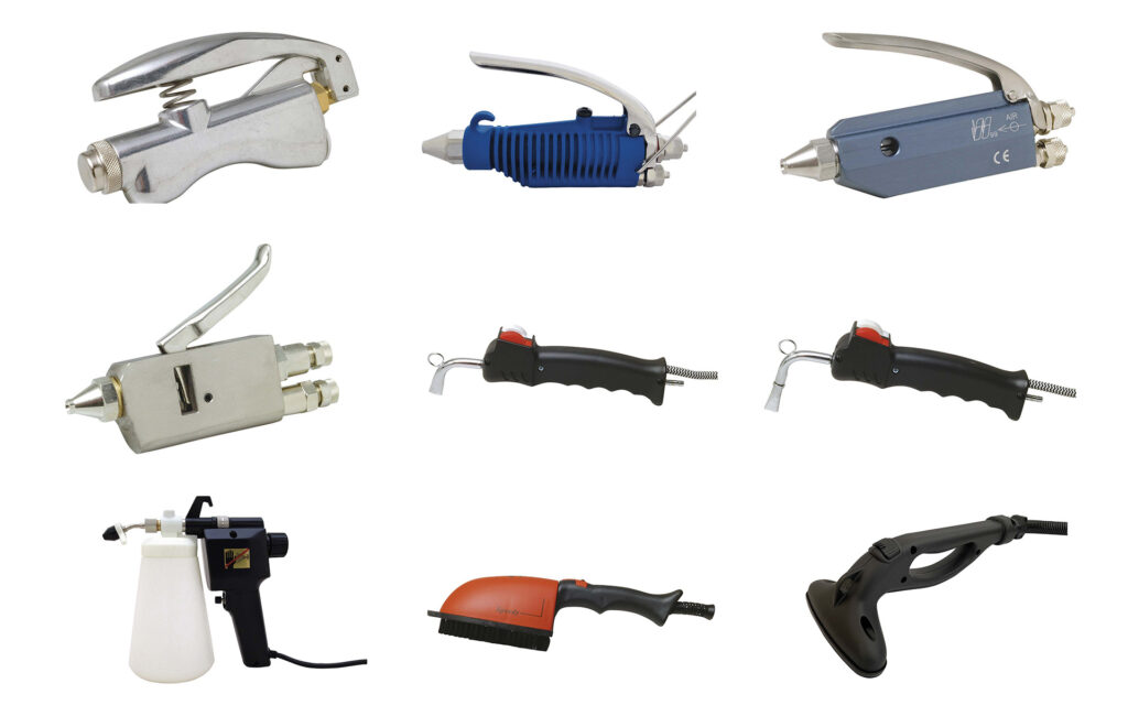 T - Pistolas, cepillos vaporizantes y recambios