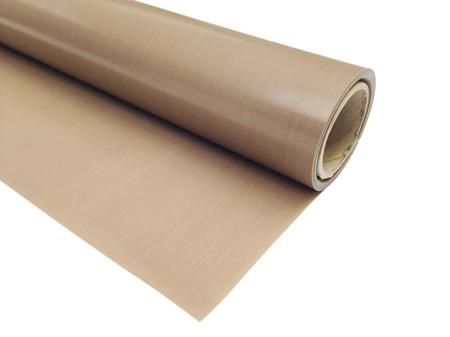 TESSUTO FIBRA DI VETRO TEFLONATO BEIGE