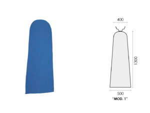 FUNDA STRETCH AZUL (mod.1) 1300x500x400mm UNIVERSAL