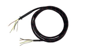 CORDONE ELETTRICO PREMONTATO 4x1mm L=2300mm PER FERRI