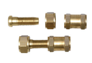 RACCORDO COMPLETO 3 PEZZI PER TUBO PTFE CALZATO INOX 1/2"