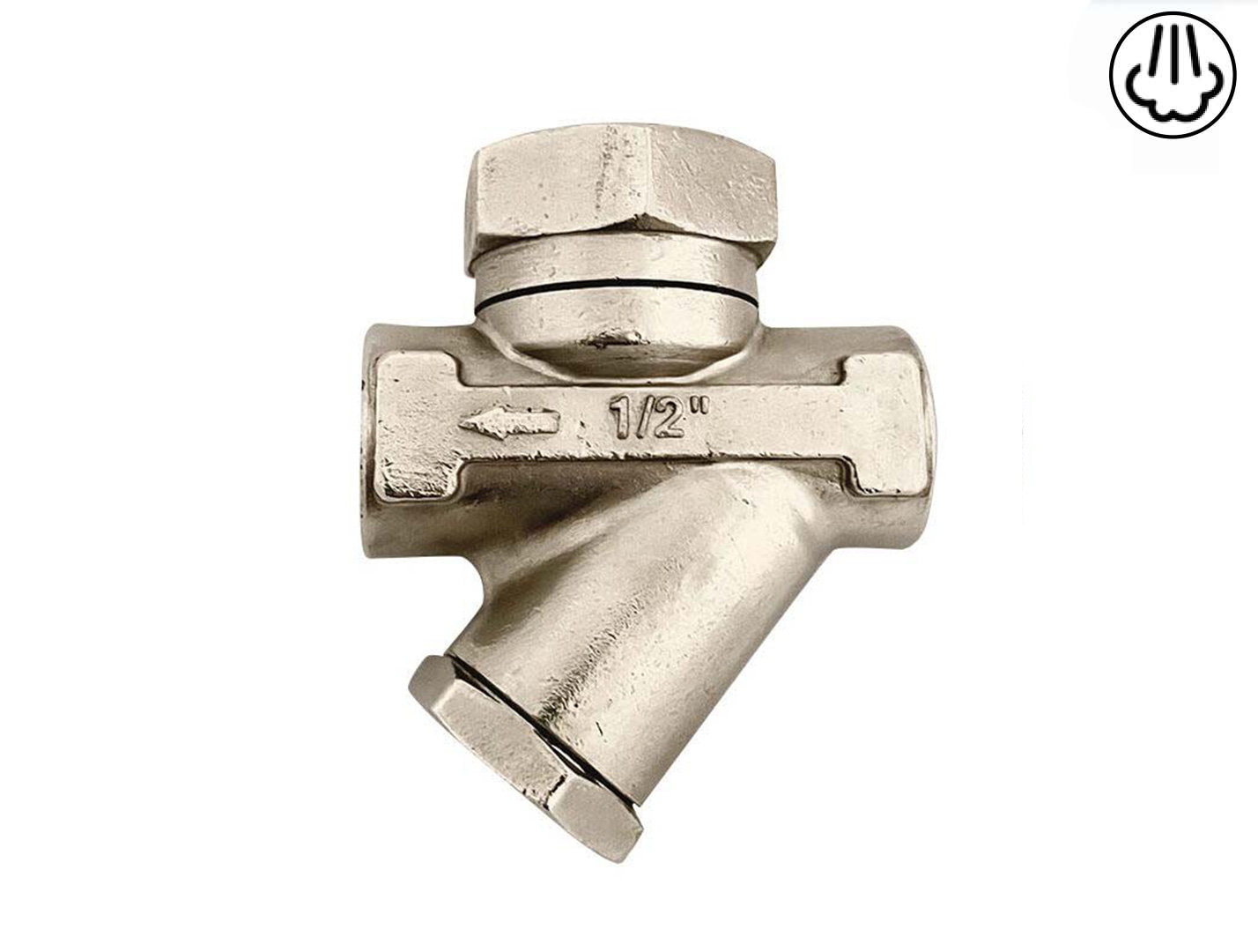 SCARICATORE DI CONDENSA TERMODINAMICO TDK71+FILTRO 1/2" INOX