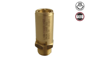 VALVOLA DI SICUREZZA 3/8" COMEL tarata 5 bar