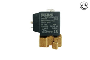 ELETTROVALVOLA VAPORE CEME 1/4" (6610) <strong>VITON</strong> Ø 4mm