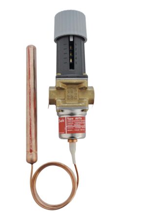 VALVOLA DANFOSS AVTA   REG. TEMP. 25° – 65°C SONDA Ø 18mm