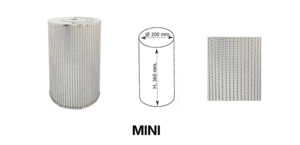 CARTUCHO MINI CON PROTECCIÓN DE METAL