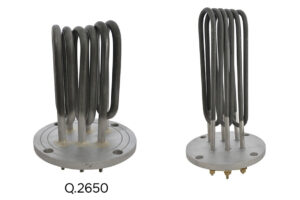 HEATING ELEMENT WITH FLANGE Ø 110mm 4 HOLES BIELLE