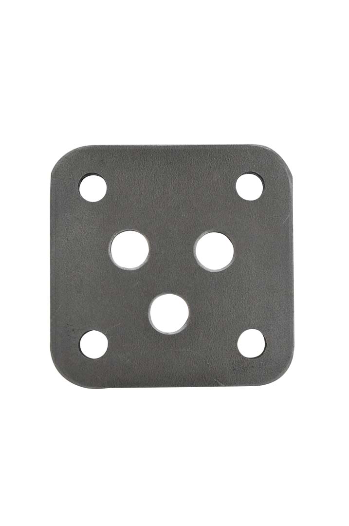 FLANGIA QUADRATA 4 FORI 85x85mm COMEL