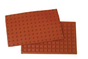 APPOGGIAFERRO IN GOMMA CON PIEDINI 220x135mm