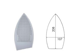 NAOMOTO SMALL       ARMORED PTFE IRON SHOE