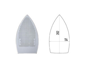 EVE      ARMORED PTFE IRON SHOE