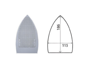 GHIDINI SMALL        ARMORED PTFE IRON SHOE