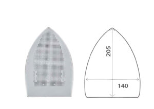 B 8 TN        ARMORED PTFE IRON SHOE