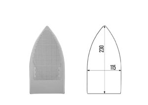 KRAPF 1005           ARMORED PTFE IRON SHOE