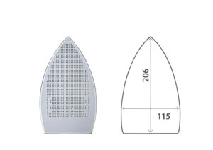 M 102        ARMORED PTFE IRON SHOE