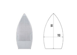 BS 3P         ARMORED PTFE IRON SHOE