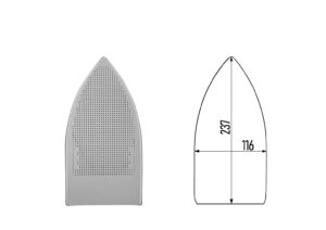 KRAPF 1102         ARMORED PTFE IRON SHOE