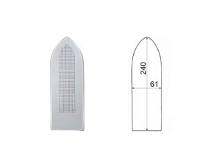TEST 2-Z-1             ARMORED PTFE IRON SHOE