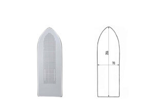 SEAM BUSTER        ARMORED PTFE IRON SHOE