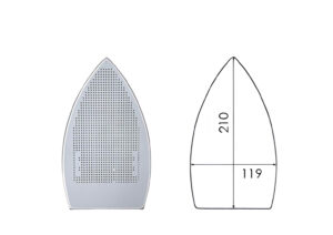 STIR MAXI      ARMORED PTFE IRON SHOE